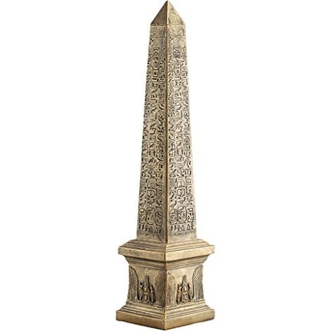 Design Toscano Statua Obelisco Dorato dell’Antico Egitto (1/3)