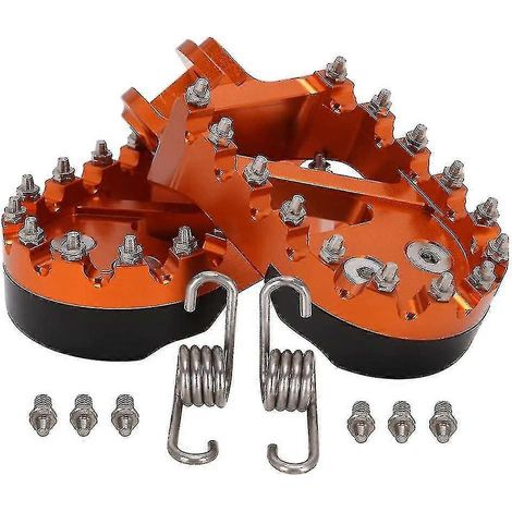 Motorcycle Foot Pegs Pedals With Wear-resistant Block For 50sx 09-22/65sx 09-22/350 -f 14-15/85sx 0( ) (1/5)