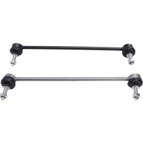 Decdeal Lien de barre stabilisatrice avant en métal 9678833080, 2 pièces, poignée améliorée, poignée améliorée, Anti-roulis, chute pour 2008 301 207