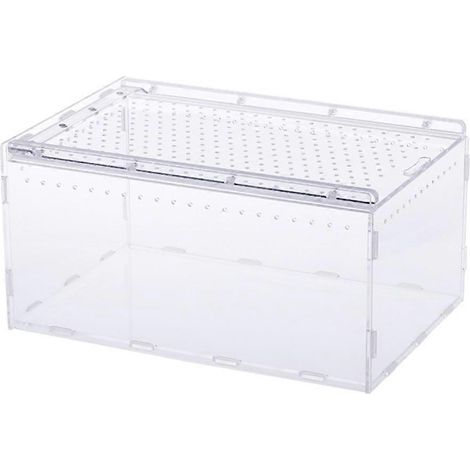Mini-Reptilienzuchtbox aus Acryl für Insekten, Schlangen und Schildkröten – Mini-Insektenhaus