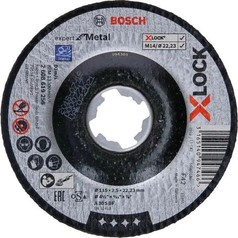 Bosch Trennscheibe Metall 115 mm Silber Hochleistung