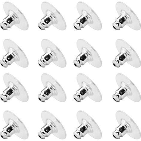 Fermoirs Boucles Doreilles - Acier Inoxydable - Pour Earrings Post - 120 Pièces (1/5)