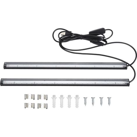 Barre de lumière noire LED 10W, Tube de lumière noire UV USB, lueur dans l'obscurité, pour décoration d'halloween, peinture corporelle, détection d'urine