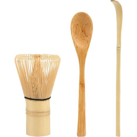 Fouet à Matcha et Cuillières - Ustensile Kit pour Matcha