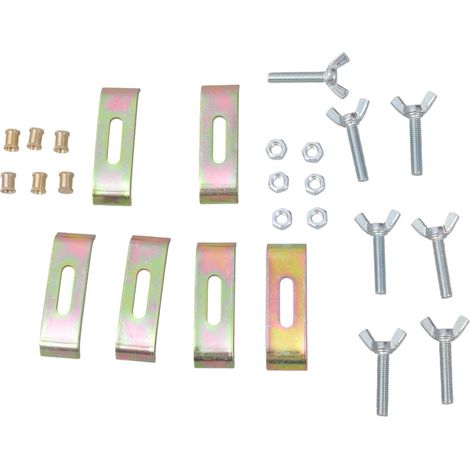de 6 supports de fixation pour évier encastré pour cuisine