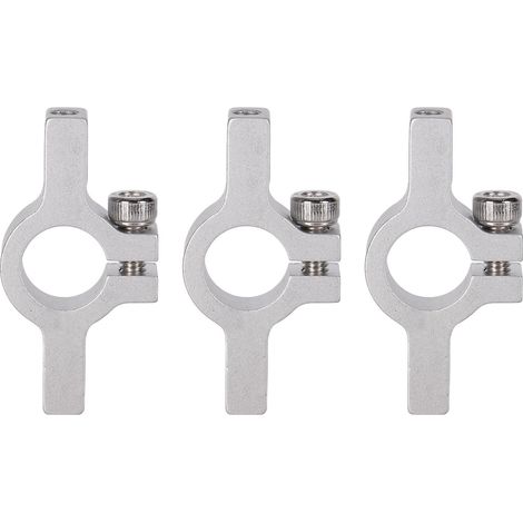 Support de tige de serrage 3 pièces, guide de rail de mouvement linéaire 2 côtés 1 colonne, équipement mécanique 3402‑0043‑0012 (1/5)