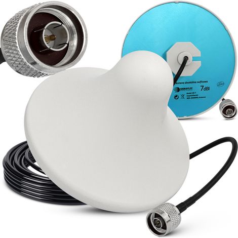 Pilzantenne 7dBi Seitenkabel 5m Nm