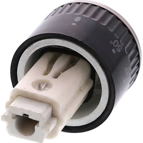 WALTHAM, MANETTE Cuisinière INOX-NOIRE THERMOSTAT PUSH PULL 3368 12h 6mm 18mm (1/2)