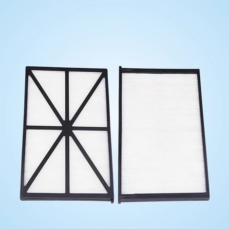 Lot de 2 Panneaux Filtres pour Robot Tiger Shark - RCX70101PAK2 - Noir (1/3)