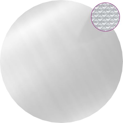 Couverture de piscine Argenté 417 cm PE (1/5)
