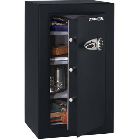 MASTER LOCK Coffre-Fort Haute Sécurité [Combinaison Électronique] [XXL 169 Litres] - T0-331ML