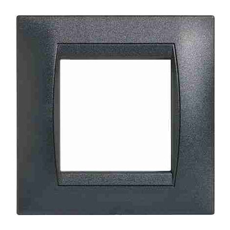 BTI120042GR Placca per 2 moduli da abbinare al supporto 120032