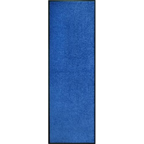 Felpudo lavable azul 60x180 cm vidaXL
