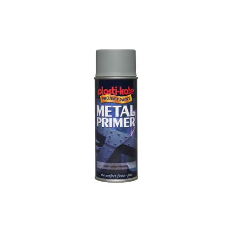 PlastiKote Metal Primer Spray White 400ml PKT10598
