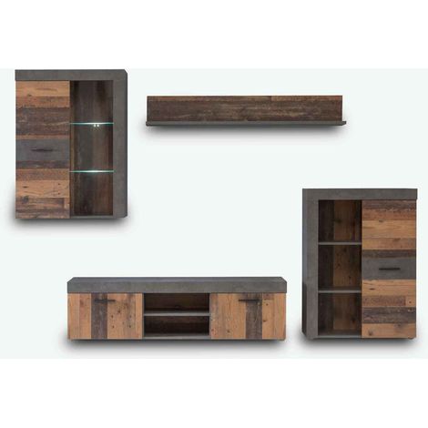 Flavia Legno laminato - old style / matera scuro (1/5)