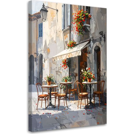 Wandbild Pariser Cafés Architektur Stadt 20x30 (1/5)