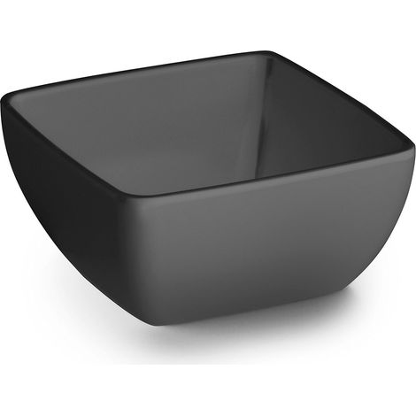 Bol de salade classique en mélamine 13x13x6 - Noir
