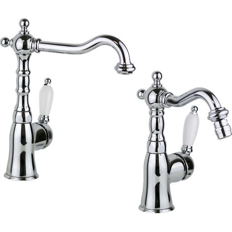 Set miscelatori lavabo e bidet in colore cromo Gattoni Orta KITORTA1C0 (1/3)