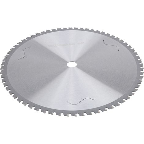Lame de scie circulaire métal acier rapide HSS disque de coupe 305 x 2,4 x 1,8 x 25,4 x 80 dents pour usage professionnel (1/5)