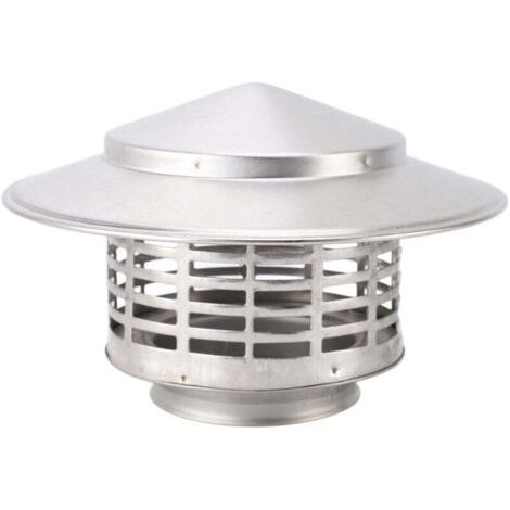 110MM Dach Regen Kappe 201 Edelstahl Kamin Abdeckung Vent Haube Kamin Kappen