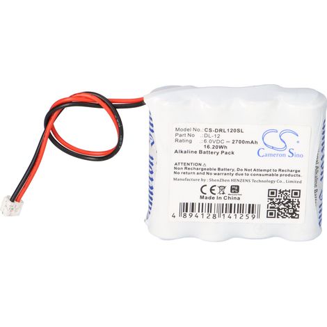 Batteriepack für Saflock A28110 884952 / DL-12 / DL-4 / HTL-11