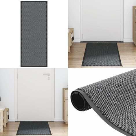 vidaXL Paillasson anthracite 60x150 cm (1/5)