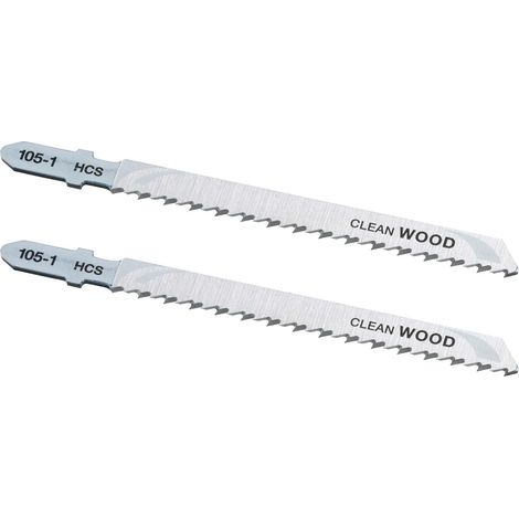 Hojas HCS para sierra de calar para madera x2 73mm Stanley STA21052-XJ