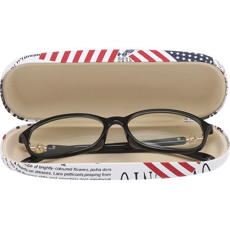 Lunettes anti lumière bleue légères pour femme avec étui, idéales pour écran et lecture (+100) (1/5)