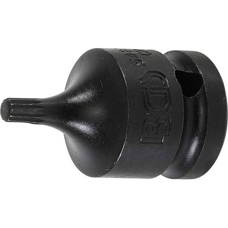 Douille à Embouts à Choc 43 mm - 12,5 mm (1/2), Denture Multiple Intérieure XZN M5, Résistante et Précise - D-Work (1/5)