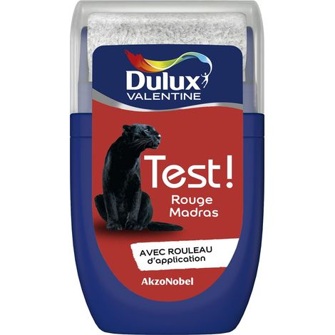 Testeur couleur Rouge Madras 30 mL - Peinture Dulux Valentine