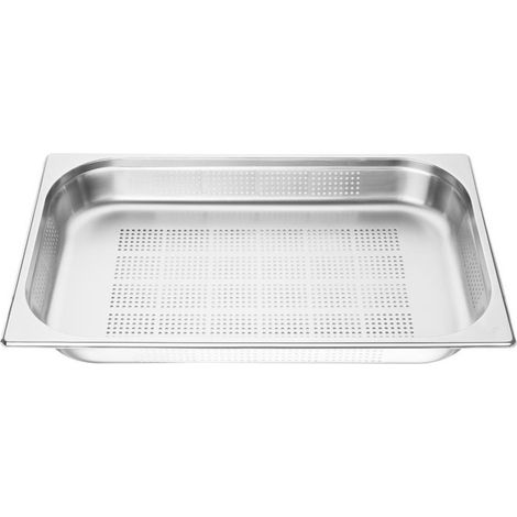 Bac Gastro Inox Perforé GN 1/1 - 65 mm - Vogue