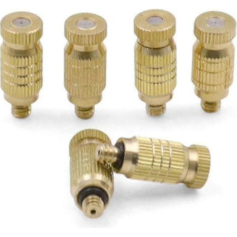 Yaju Buse de brumisation anti-goutte 0,1-0,5 mm, buse d'atomisation croisée, 6 pièces (1/3)