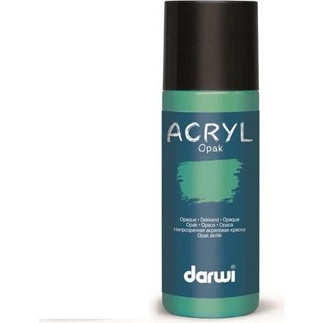 Peinture Acrylique - DARWI - DA0220080620 - Opaque - Vert Emeraude - 80 ML (1/2)