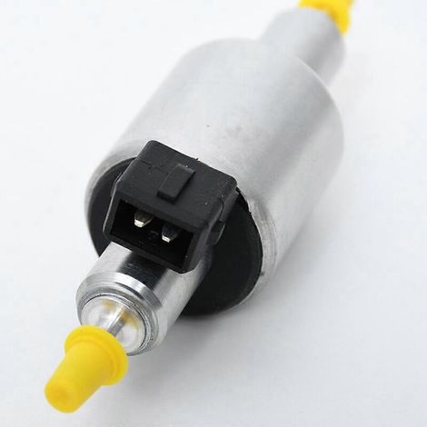 Pompe à carburant électrique basse pression 12/24 V avec boulon de fixation et fil - Diesel Essence 1000 W-5000 W pour carburateur de bateau, moto, quad, voiture - 24 V - B (1/4)
