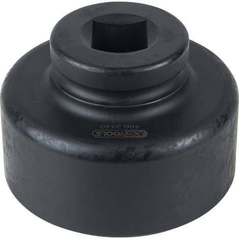 KS Tools 1" Achsmuttern-Schlüssel, 8-kant, kurz, 95 mm - 460.3440