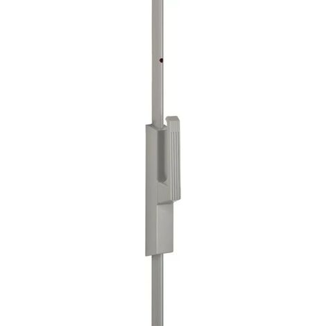 Vachette Assa Abloy CRP-ST740 BQ/1-G Boitier cremone rotatif gris sans triangle paquet de 1