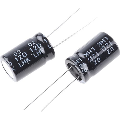 Condensateur RS PRO 2200µF, 25V c.c.