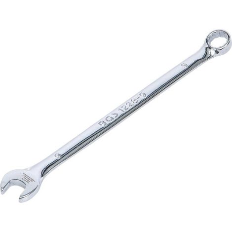 Clé Mixte Extra Longue 9 mm - Acier Résistant - Précision et Durabilité, Zones Difficiles - D-Work (1/5)
