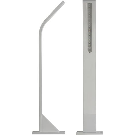 900STIKDW Luce a led per il giardino, versione down, colore bianco RAL 9010. H= 404 mm