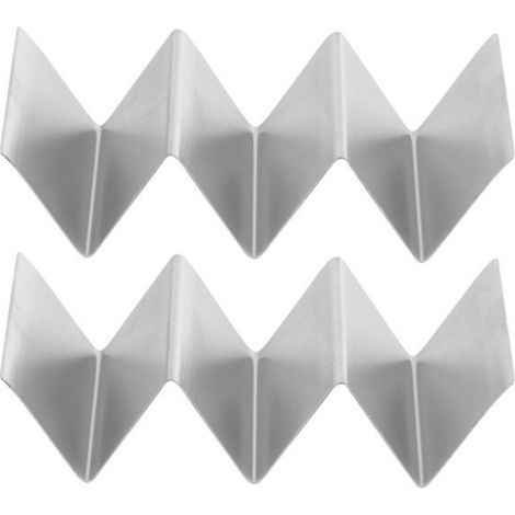 2pcs stainless steel taco pancake stand storage rack holders pour restaurant hotel home kitchen usetype 3 (1/5)