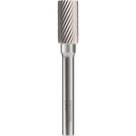 Fraise Rotative HM Tige Cylindrique sans Coupe Frontale - Aciers, Inox D. 8 x Lt. 65 x Lu. 20 x Q. 6 mm - Diamwood
