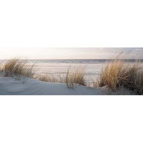 Tableau sur toile golden dune 30x97 cm - Impression sur Toile Murale Décorative - Image imprimée en HD sur Toile - Toile sur Châssis en Bois FSC - Fabriqué en France (1/5)