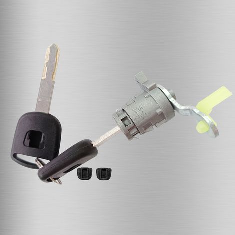 Honda CRV left door lock cylinder 2-key car door lock parts OE:72185-S9A-M02 (1/4)