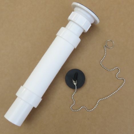 Meuble-lavabo 11/2, évier à vadrouille, évier de cuisine, lavabo et tuyau d'évacuation en stock.