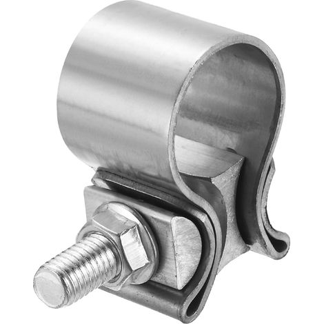 Collier De Serrage À Boulon En T 30-38 Mm, Boulon De Jonction En Acier Inoxydable, Collier De Serrage Pour Échappement, Largeur De Bande 30 Mm, Pour Tuyaux, Tranquille, Argent (1/5)