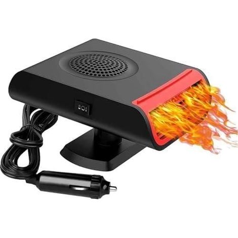 1PCS Chauffage de Voiture,12V 150W Réchauffeur de Voiture Chauffage De Ventilateur Voiture Portable 2 en 1,Auto Chauffage Soufflant (1/4)