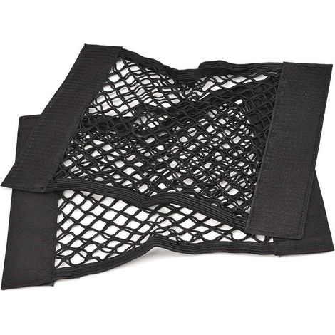 Filet Rangement de Coffre Voiture Sac de Rangement Poche pour Épicerie en Bouteille de Nourriture, 2Pcs 40 25cm Voiture Siège Filet pour Voiture SUV Trunk Motorhome Camping-Cars (1/5)