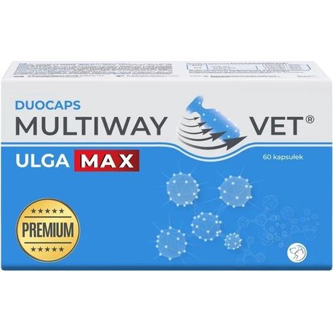 JM SANTE Multiway Vet Duocaps Ulga Max - twist-off capsules for relieving stress and discomfort in dogs and cats – 60 pcs (1/3)