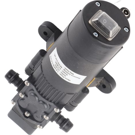 Pompe à diaphragme 12V DC 36W auto-amorçante 3,8 L/min (1,0 GPM) 40 PSI pour équipements industriels, médicaux, chimiques et agricoles – Modèle FL-2203-1T, norme US 100-240V (1/5)