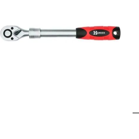 Verstellbarer Ratschen-Hebel 75 mm mit Zweimaterial-Griff